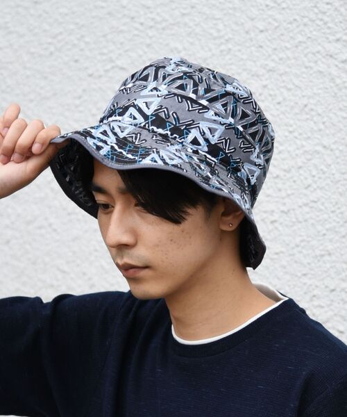 SHIPS（シップス）の「【SHIPS別注】CLOUDY: バティック ハット（ハット・メンズ・ネイビー/ブラウン/ブルー/グリーン・ONE SIZE）」の3枚目の写真