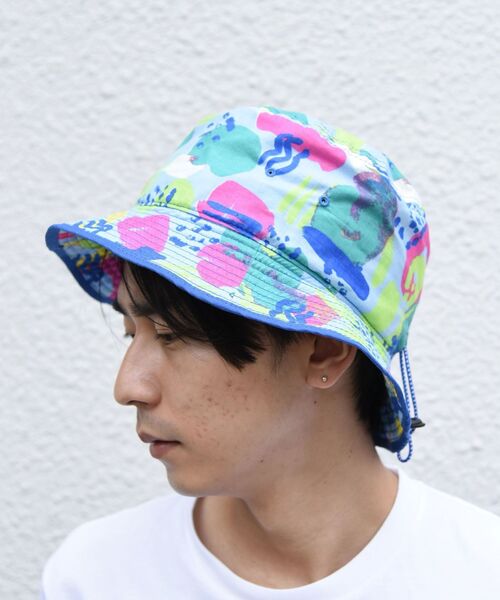 SHIPS（シップス）の「【SHIPS別注】CLOUDY: バティック ハット（ハット・メンズ・ネイビー/ブラウン/ブルー/グリーン・ONE SIZE）」の11枚目の写真