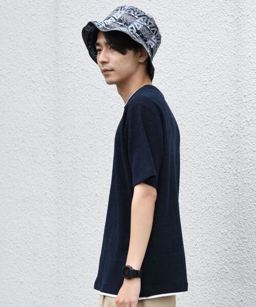 SHIPS（シップス）の「【SHIPS別注】CLOUDY: バティック ハット（ハット・メンズ・ネイビー/ブラウン/ブルー/グリーン・ONE SIZE）」の22枚目の写真