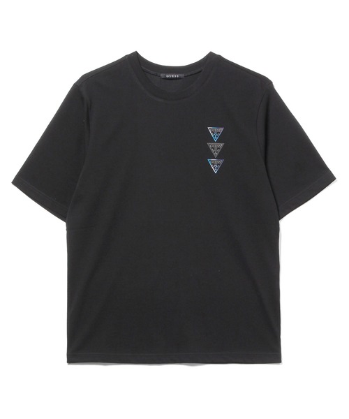 Guess(ゲス)の「Unisex Big Question? Logo Tee(Tシャツ/カットソー・メンズ・ホワイト/ブラック/パープル・SMALL/MEDIUM/LARGE/X-LARGE)」の11枚目の写真