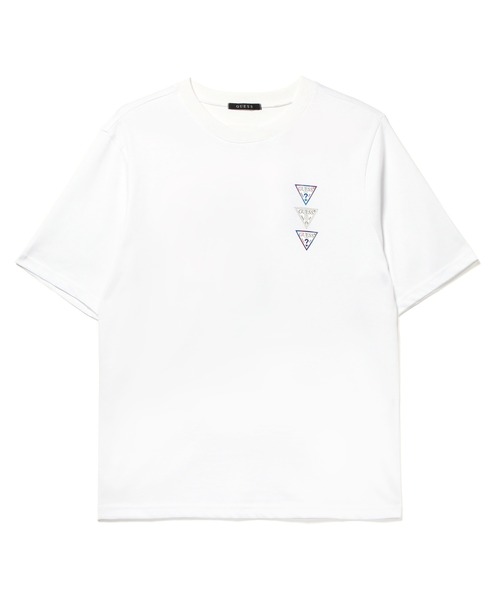 Guess(ゲス)の「Unisex Big Question? Logo Tee(Tシャツ/カットソー・メンズ・ホワイト/ブラック/パープル・SMALL/MEDIUM/LARGE/X-LARGE)」の10枚目の写真