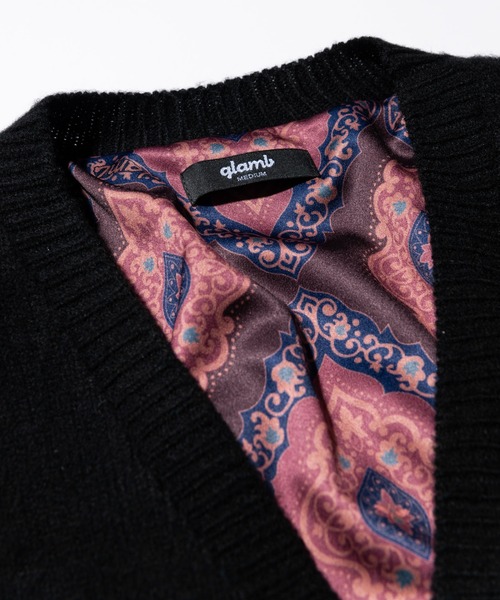 glamb（グラム）の「Ludlow cardigan / ラドローカーディガン（カーディガン/ボレロ・メンズ・ブラック/ブルー・S/M/L）」の7枚目の写真