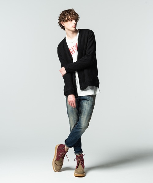 glamb（グラム）の「Ludlow cardigan / ラドローカーディガン（カーディガン/ボレロ・メンズ・ブラック/ブルー・S/M/L）」の12枚目の写真