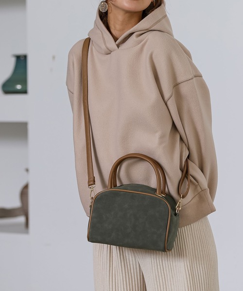 ALTROSE（アルトローズ）の「2WAYミニボストン [カーネリアン]（ショルダーバッグ・レディース・キャメル/ブラック/カーキ/ブラウン・FREE）」の20枚目の写真