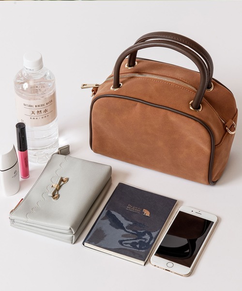 ALTROSE（アルトローズ）の「2WAYミニボストン [カーネリアン]（ショルダーバッグ・レディース・キャメル/ブラック/カーキ/ブラウン・FREE）」の11枚目の写真