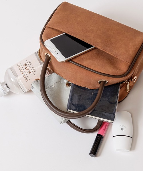 ALTROSE（アルトローズ）の「2WAYミニボストン [カーネリアン]（ショルダーバッグ・レディース・キャメル/ブラック/カーキ/ブラウン・FREE）」の12枚目の写真