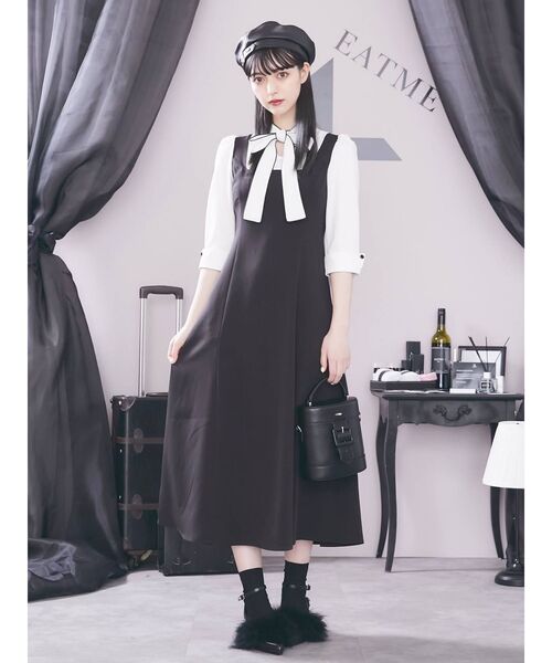 EATME（イートミー）の「BOXBAG（ショルダーバッグ・レディース・ブラック/ワイン・FREE）」の15枚目の写真