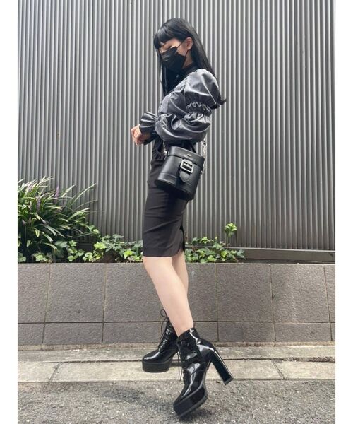 EATME（イートミー）の「BOXBAG（ショルダーバッグ・レディース・ブラック/ワイン・FREE）」の21枚目の写真