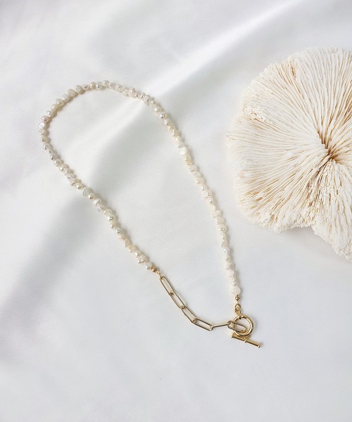 CEMONEMO（セモネモ）の「３way ウォーターパール ネックレス（ネックレス・レディース・シルバー/ゴールド・FREE）」の10枚目の写真