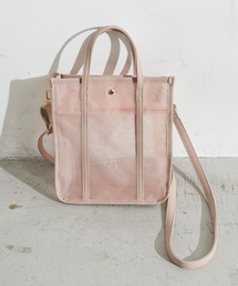 earth music&ecology | スクエアメッシュバッグ ＊(トートバッグ)