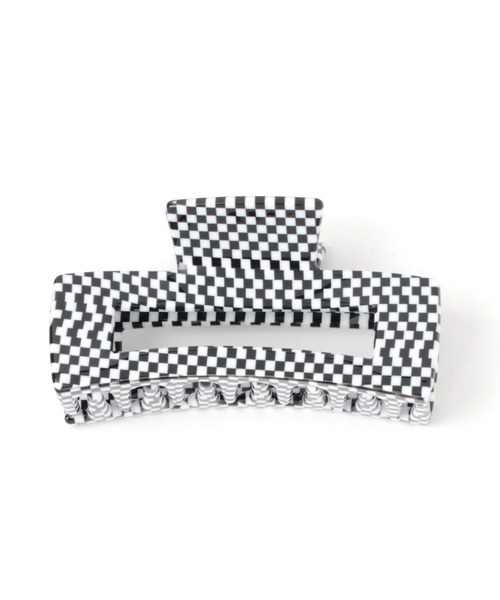 Me%（ミィパーセント）の「パターンロングスクエアバンスクリップ（その他ヘアアクセサリー・レディース・ライトピンク/その他・FREE）」の2枚目の写真