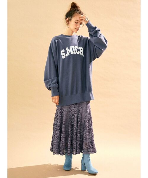 Ungrid（アングリッド）の「レースマーメイドスカート（スカート・レディース・キャメル/パープル/オフホワイト・FREE）」の11枚目の写真