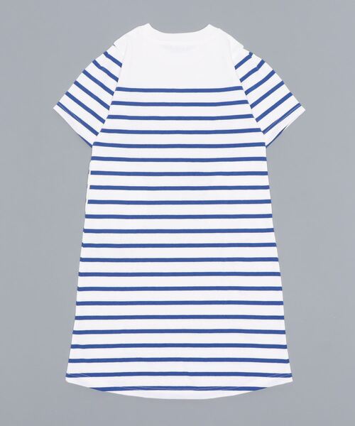 LOWRYS FARM（ローリーズファーム）の「USAボーダーワンピース　951593（ワンピース・キッズ・ブラック/ネイビー/イエロー・120cm/130cm/140cm/110cm/150cm）」の4枚目の写真