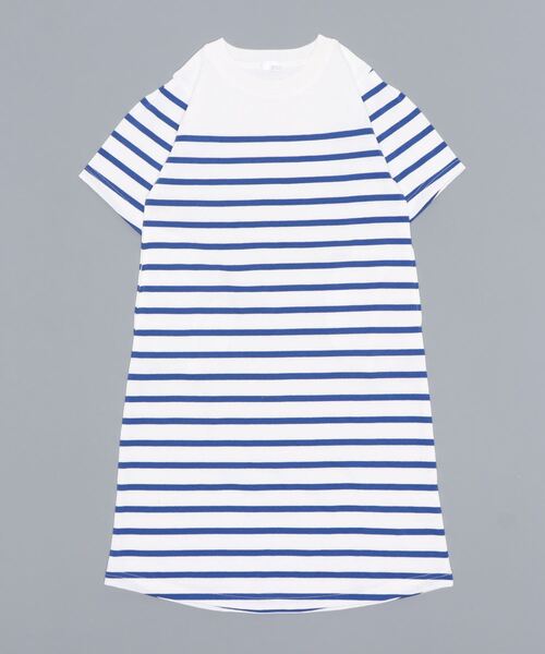 LOWRYS FARM（ローリーズファーム）の「USAボーダーワンピース　951593（ワンピース・キッズ・ブラック/ネイビー/イエロー・120cm/130cm/140cm/110cm/150cm）」の8枚目の写真