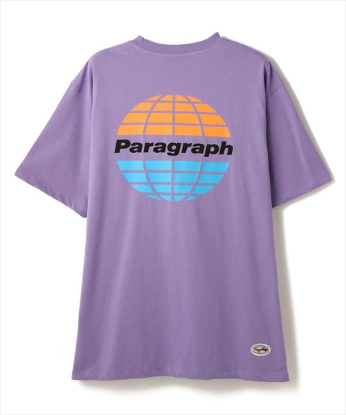 Paragraph（パラグラフ）の「Paragraph/パラグラフ/アイコンロゴプリント半袖Tシャツ/PARAGRAPH-NO.68（Tシャツ/カットソー・メンズ・ホワイト/チャコールグレー/ブラック/ベージュ/イエロー/ブルー/グリーン/ミント/バイオレット/キナリ・FREE）」の9枚目の写真