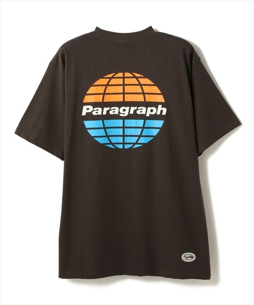 Paragraph（パラグラフ）の「Paragraph/パラグラフ/アイコンロゴプリント半袖Tシャツ/PARAGRAPH-NO.68（Tシャツ/カットソー・メンズ・ホワイト/チャコールグレー/ブラック/ベージュ/イエロー/ブルー/グリーン/ミント/バイオレット/キナリ・FREE）」の5枚目の写真