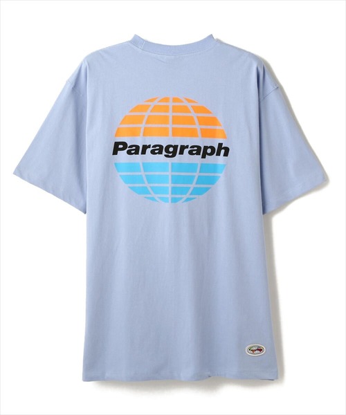 Paragraph（パラグラフ）の「Paragraph/パラグラフ/アイコンロゴプリント半袖Tシャツ/PARAGRAPH-NO.68（Tシャツ/カットソー・メンズ・ホワイト/チャコールグレー/ブラック/ベージュ/イエロー/ブルー/グリーン/ミント/バイオレット/キナリ・FREE）」の8枚目の写真