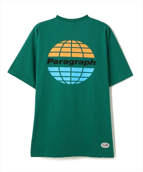 Paragraph（パラグラフ）の「Paragraph/パラグラフ/アイコンロゴプリント半袖Tシャツ/PARAGRAPH-NO.68（Tシャツ/カットソー・メンズ・ホワイト/チャコールグレー/ブラック/ベージュ/イエロー/ブルー/グリーン/ミント/バイオレット/キナリ・FREE）」の6枚目の写真
