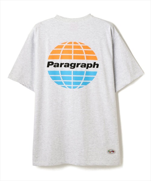 Paragraph（パラグラフ）の「Paragraph/パラグラフ/アイコンロゴプリント半袖Tシャツ/PARAGRAPH-NO.68（Tシャツ/カットソー・メンズ・ホワイト/チャコールグレー/ブラック/ベージュ/イエロー/ブルー/グリーン/ミント/バイオレット/キナリ・FREE）」の3枚目の写真