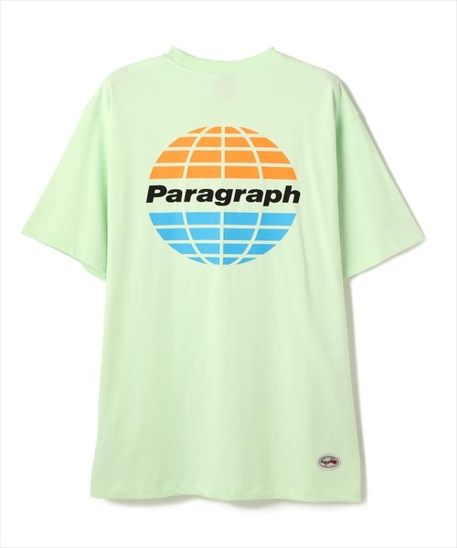 Paragraph（パラグラフ）の「Paragraph/パラグラフ/アイコンロゴプリント半袖Tシャツ/PARAGRAPH-NO.68（Tシャツ/カットソー・メンズ・ホワイト/チャコールグレー/ブラック/ベージュ/イエロー/ブルー/グリーン/ミント/バイオレット/キナリ・FREE）」の7枚目の写真