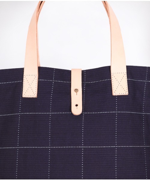 JAPAN BLUE JEANS(ジャパンブルージーンズ)の「インディゴトートバッグ(トートバッグ・メンズ・インディゴブルー/ダークネイビー・FREE)」の10枚目の写真