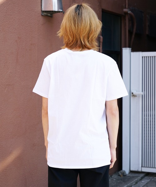 Calvin Klein Jeans(カルヴァンクラインジーンズ)の「Calvin Klein Jeans/カルバンクラインジーンズ MONOGRAM POCKET TEE ポケット Tシャツ/半袖Tシャツ(Tシャツ/カットソー・メンズ・ホワイト/ブラック・S/M/L)」の20枚目の写真