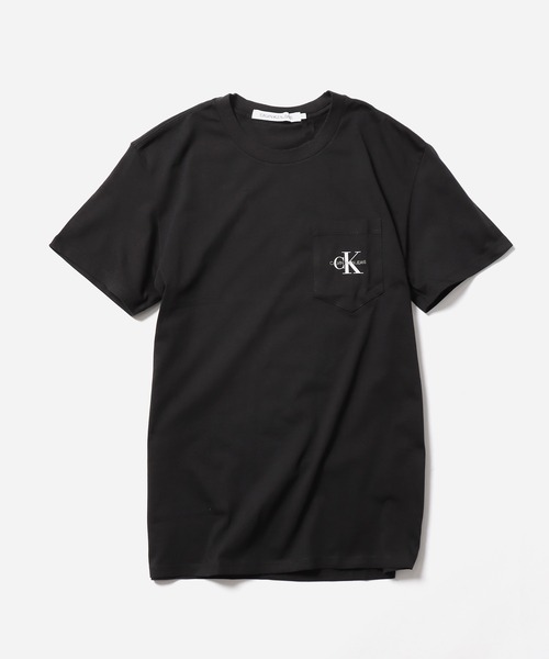 Calvin Klein Jeans(カルヴァンクラインジーンズ)の「Calvin Klein Jeans/カルバンクラインジーンズ MONOGRAM POCKET TEE ポケット Tシャツ/半袖Tシャツ(Tシャツ/カットソー・メンズ・ホワイト/ブラック・S/M/L)」の10枚目の写真