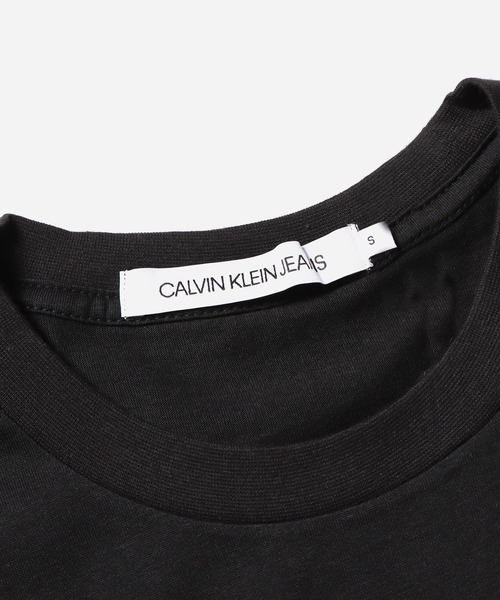 Calvin Klein Jeans(カルヴァンクラインジーンズ)の「Calvin Klein Jeans/カルバンクラインジーンズ MONOGRAM POCKET TEE ポケット Tシャツ/半袖Tシャツ(Tシャツ/カットソー・メンズ・ホワイト/ブラック・S/M/L)」の18枚目の写真