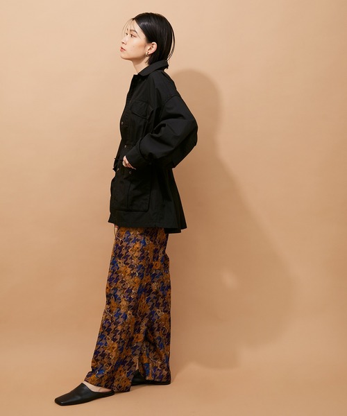 ADAM ET ROPE'（アダムエロペ）の「ミリタリーシャツブルゾン