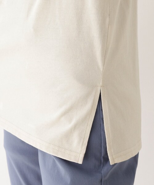 SHOO・LA・RUE（シューラルー）の「◆【M-3L】ロゴアソートプリントTシャツ（Tシャツ/カットソー・レディース・チャコール/ベージュ系その他4/ホワイト系/ブラック系/ブラウン系/ダークグリーン系3・04/05/02/03）」の12枚目の写真