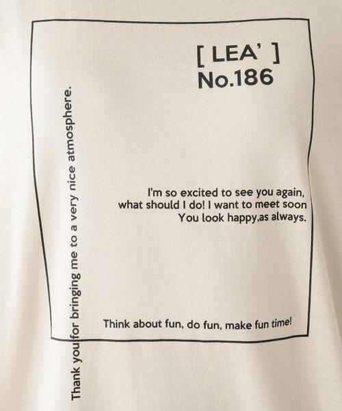 SHOO・LA・RUE（シューラルー）の「◆【M-3L】ロゴアソートプリントTシャツ（Tシャツ/カットソー・レディース・チャコール/ベージュ系その他4/ホワイト系/ブラック系/ブラウン系/ダークグリーン系3・04/05/02/03）」の13枚目の写真