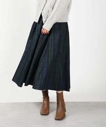 PICCIN | チェックフレアスカート(スカート)
