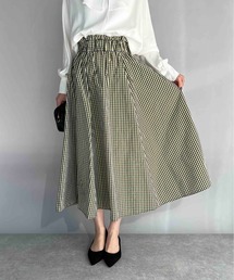 PICCIN | チェックフレアスカート(スカート)