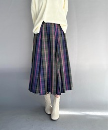 PICCIN | チェックフレアスカート(スカート)