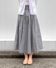 PICCIN | チェックフレアスカート(スカート)