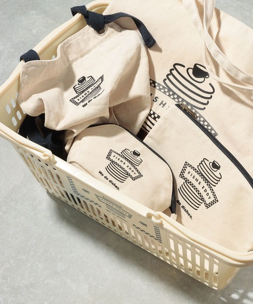 niko and...（ニコアンド）の「[Fishs Eddy(フィッシュエディ)]ロゴエプロン（エプロン・レディース・レッド/ブラック・FREE）」の19枚目の写真