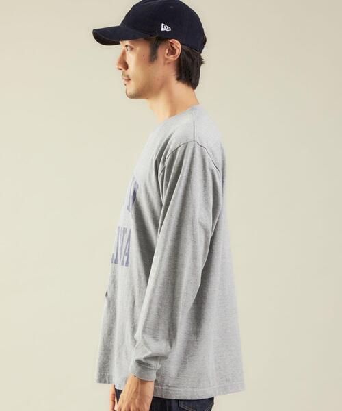 green label relaxing（グリーンレーベルリラクシング）の「＜OAFISH（オーフィッシュ）＞シティロゴ 長袖 カットソー（Tシャツ/カットソー・メンズ・ブラック/その他1/グレー/ホワイト・M/L）」の7枚目の写真