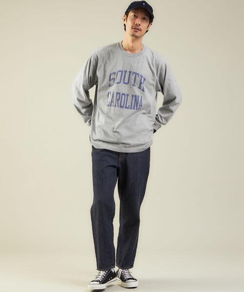 green label relaxing（グリーンレーベルリラクシング）の「＜OAFISH（オーフィッシュ）＞シティロゴ 長袖 カットソー（Tシャツ/カットソー・メンズ・ブラック/その他1/グレー/ホワイト・M/L）」の9枚目の写真