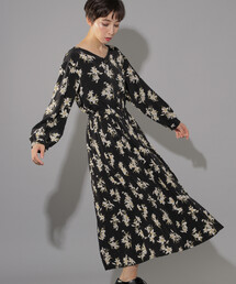 ブランド古着 Pageboy ページボーイのワンピース 花柄 ボタニカル柄 古着通販 Zozoused