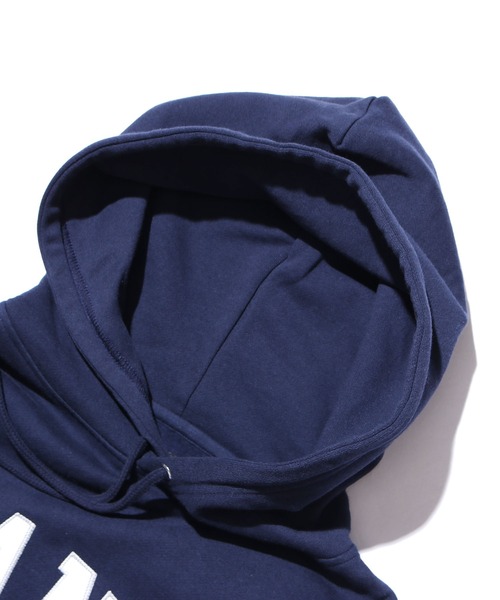 VANS(バンズ)の「VANS/ヴァンズ M VANS Arch Logo Hoodie ビッグシルエット カレッジロゴ フロントロゴ パーカー(パーカー・メンズ・マルーン/ヘザーグレー/ネイビー・M/L/XL)」の13枚目の写真