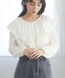 Green　Parks | 着回せるラッフルシャツ＊(シャツ/ブラウス)