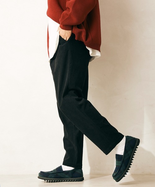 JOURNAL STANDARD relume（ジャーナルスタンダード　レリューム）の「TECH コーデュロイ WASHABLE パンツ（その他パンツ・メンズ・ブラック/ブラウン/グレー/カーキ・SMALL/MEDIUM/LARGE）」の15枚目の写真