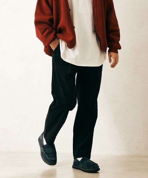 JOURNAL STANDARD relume（ジャーナルスタンダード　レリューム）の「TECH コーデュロイ WASHABLE パンツ（その他パンツ・メンズ・ブラック/ブラウン/グレー/カーキ・SMALL/MEDIUM/LARGE）」の10枚目の写真