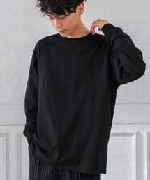 SIDEWAY STANCE | 【SIDEWAY STANCE】ミドルウェイト 長袖 無地 Tシャツ(Tシャツ/カットソー)
