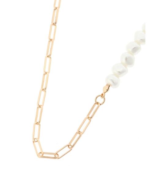 AMERICAN HOLIC(アメリカンホリック)の「パールチェーンクミアワセネックレス(ネックレス・レディース・シルバー/ゴールド・FREE)」の10枚目の写真