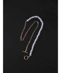 AMERICAN HOLIC | パールチェーンクミアワセネックレス(ネックレス)