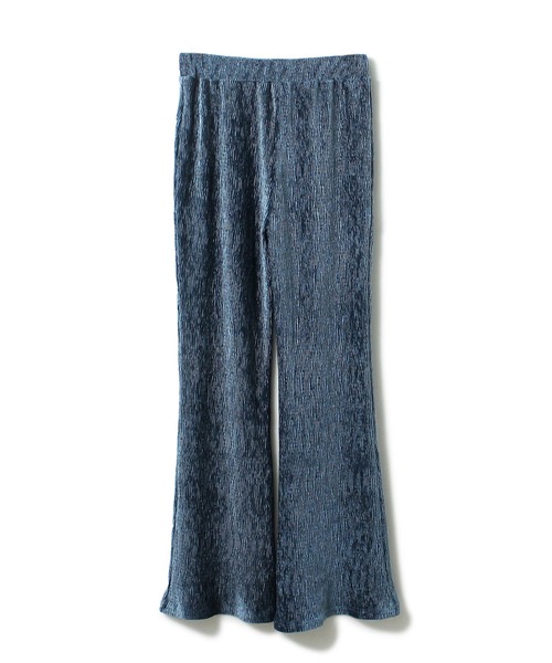 one way（ワンウェイ）の「【oneway Jeans】プリーツベロアパンツ（その他パンツ・レディース・ブラック/イエロー/ライトブルー・FREE）」の4枚目の写真