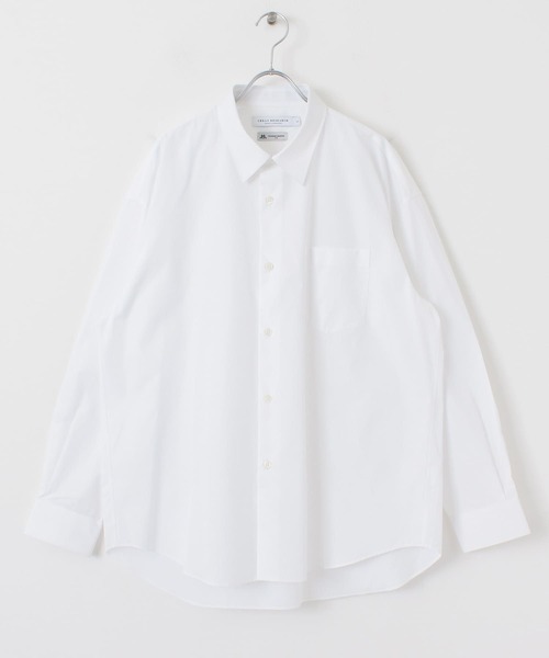 THOMAS MASON（トーマス メイソン）の「トーマスメイソンオーバーシャツ（シャツ/ブラウス・メンズ・ストライプ/ホワイト/ロイヤルブルー・MEDIUM/LARGE/X-LARGE）」の17枚目の写真