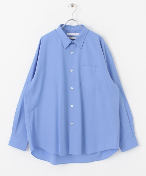 THOMAS MASON（トーマス メイソン）の「トーマスメイソンオーバーシャツ（シャツ/ブラウス・メンズ・ストライプ/ホワイト/ロイヤルブルー・MEDIUM/LARGE/X-LARGE）」の19枚目の写真