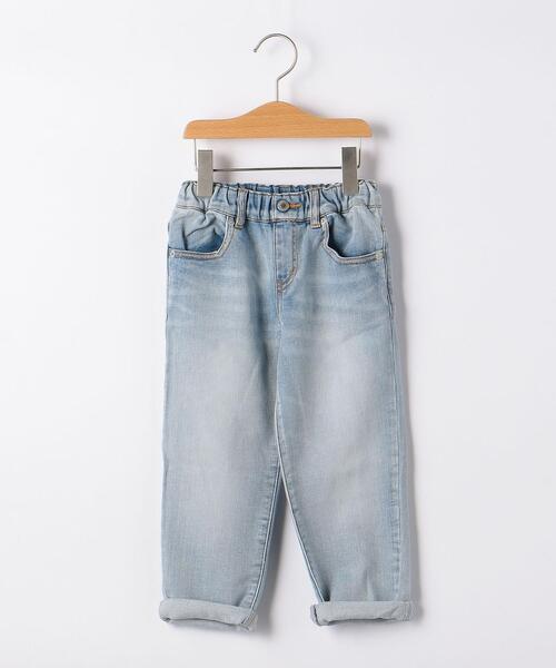 green label relaxing（グリーンレーベルリラクシング）の「TJ ドビー デニム テーパードパンツ 100cm-130cm（デニムパンツ・キッズ・ライトブルー/ネイビー/コバルトブルー・110cm/100cm/120cm/130cm）」の2枚目の写真
